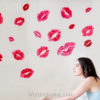 Wall Sticker Kiss uk.70x50