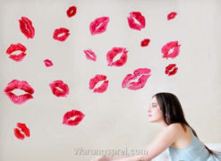 Wall Sticker Kiss uk.70x50