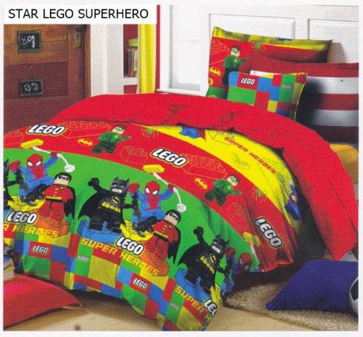 Sprei STAR Lego Superhero uk.180 t.20cm