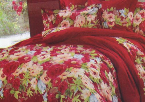 Bed Cover Set Isadora Merah uk.160 t.25cm