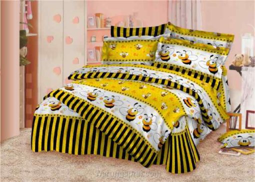 Bed Cover Set Lebah Kuning uk.200 t.25cm