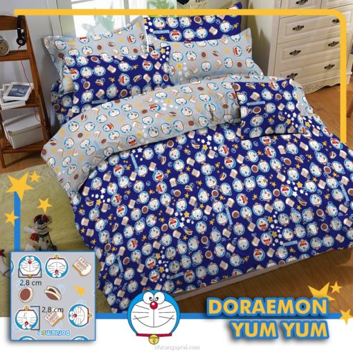 Sprei Panca STAR Doraemon Yum Yum